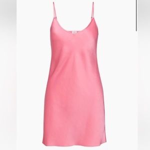 Aritzia Wilfred Only Slip Mini Dress in Candy Drop (Pink)